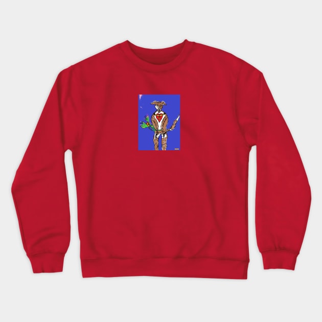 Mr Dog's First Valentine. Crewneck Sweatshirt by sunandlion17